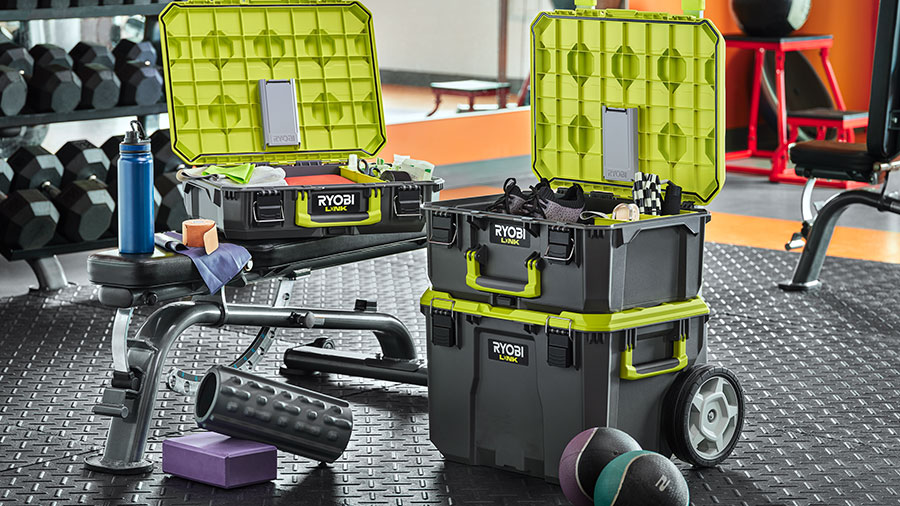 boîte à outils avec roulettes RSL201 Link Ryobi boîte à outils avec roulettes RSL201 Link Ryobi